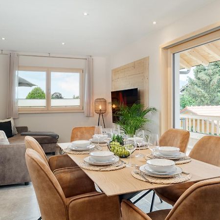 Fenjoy: Ferienapartment In Neubau / Balkon / Bbq 베르나우암히엠지 외부 사진